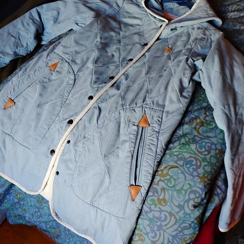 BURTON Gemmi Blue Coat size Large
